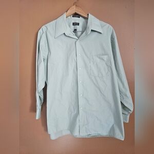 Mint Green Casual Button Down Shirt